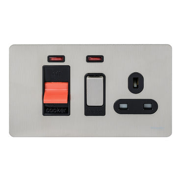 Schneider GU4401BSS – 45A Cooker Switch BSS