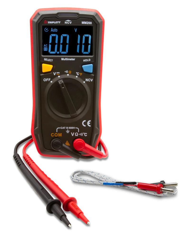 Multimeter Cf200 Triplett MM200 Compact Digital Multimeter – Testomart
