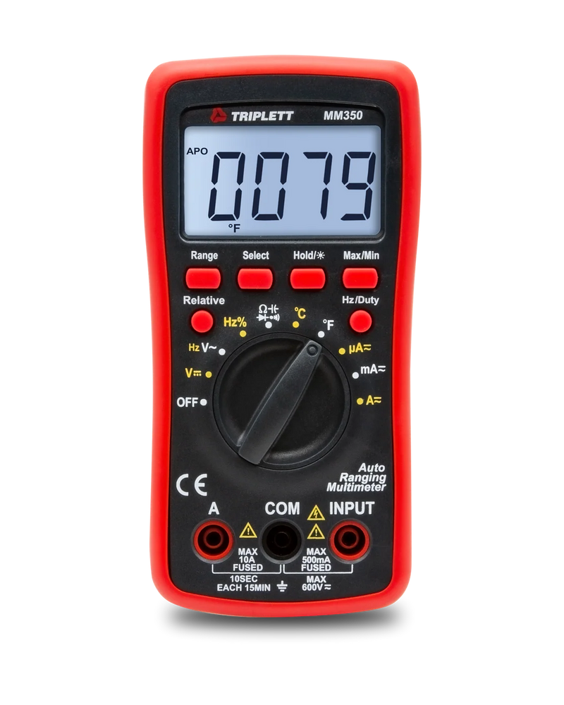 Triplett MM350 True RMS Auto-Ranging Digital Multimeter