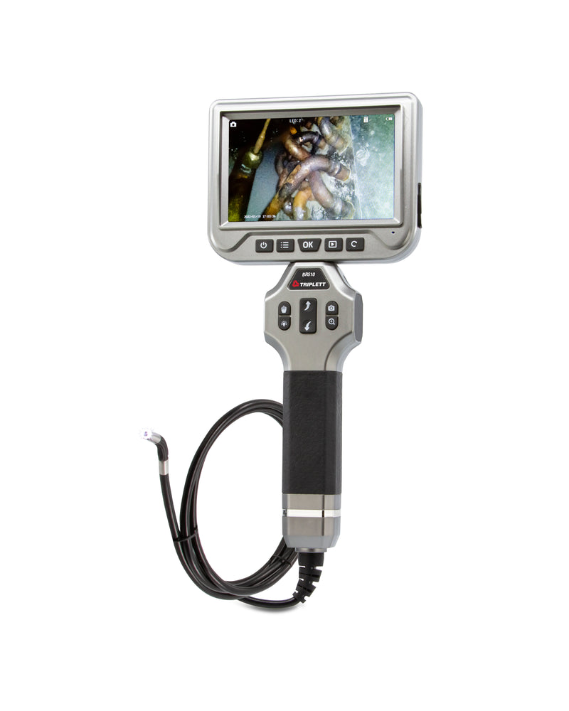 Triplett BR510 High Definition Articulating Borescope – 6mm Camera, 5