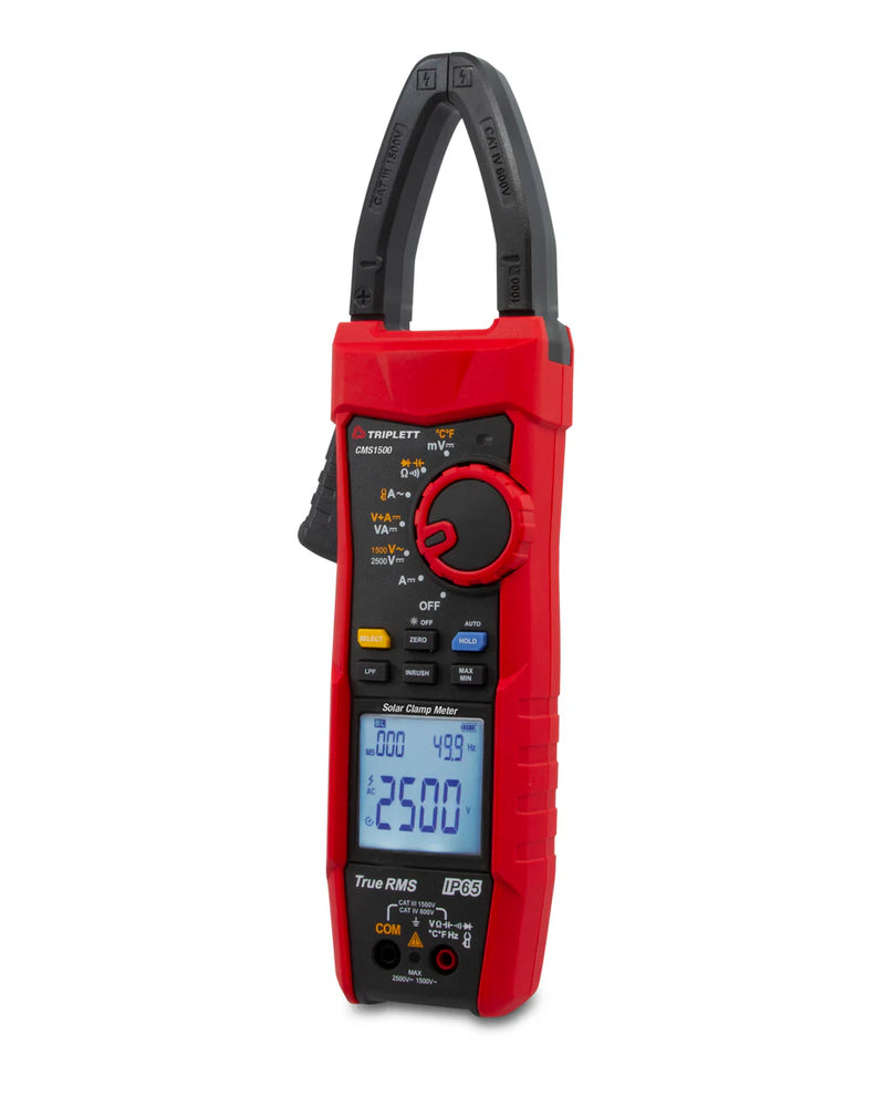 CMS1500 True RMS 1000A AC/DC Solar Clamp Meter – Testomart