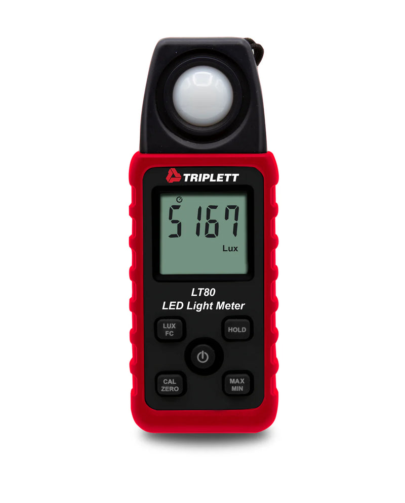 Triplett LT80 LED Light Meter - up to 400k Lux