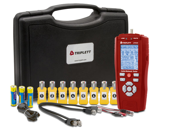 Triplett LVPRO40 10Gb Multifunctional Low Voltage Cable/Network Tester